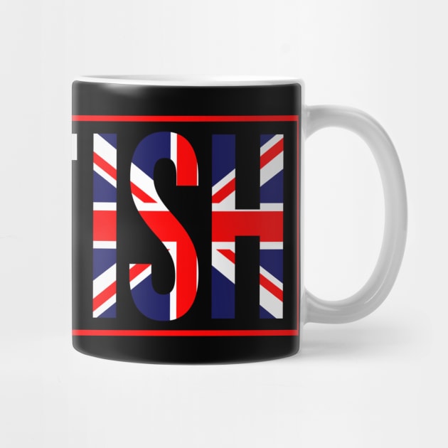 Cool British Flag. Proud Great Britain Flag by Jakavonis
